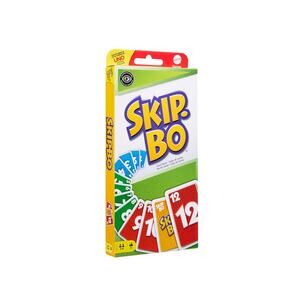 New SKIPBO Mattel Card Game 2-6 Players Ages 7+